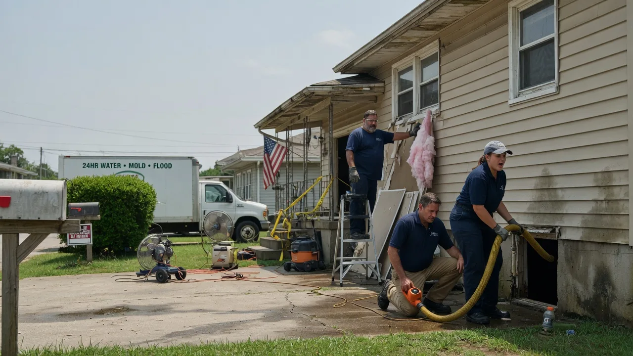 Water Damage Repair in Gladewater, TX near me
